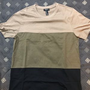 Olive palette colorblock tee
